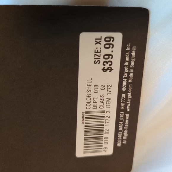 Merona sz XL New With Defects Wool Cream Color Coat from 2004 - Picture 10 of 10